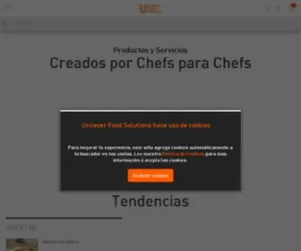 Unileverfoodsolutions.com.mx(Unilever Food Solutions México) Screenshot