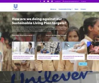 Unilevernigeria.com(Unilever East & West Africa) Screenshot