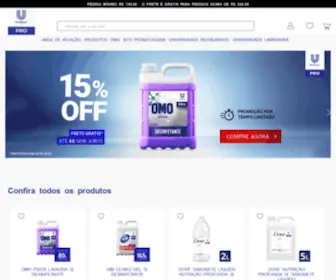 Unileverprofissional.com.br(Unilever PRO) Screenshot