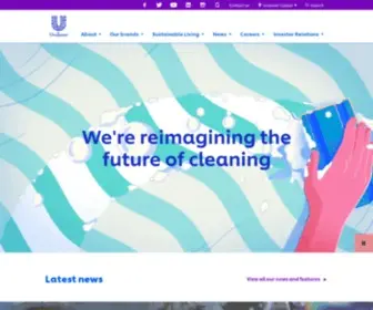 Unileverservices.com(Unilever global company website) Screenshot
