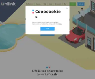 Unilink.io(Grow your business with the cutting) Screenshot