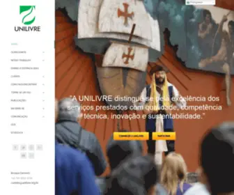 Unilivre.org.br(Universidade Livre do Meio Ambiente) Screenshot