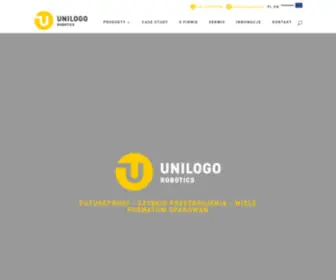 Unilogo.com.pl(Unilogo Robotics) Screenshot