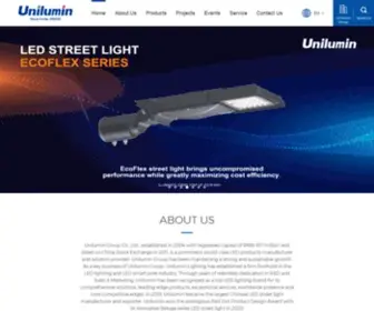 Unilumin-Lighting.com(LED Lighting) Screenshot