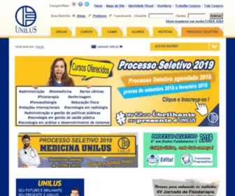Unilus.edu.br(Centro Universitário Lusíada UNILUS) Screenshot