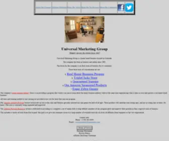 Unimargrp.com(Universal Marketing Group) Screenshot