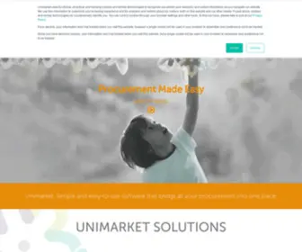 Unimarket.co.nz(Marketplace, Procurement & Invoice Management Solutions) Screenshot