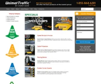 Unimattraffic-USA.com(Speed bumps) Screenshot