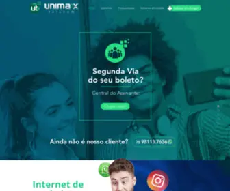 Unimaxtelecom.com.br(Unimax Telecom) Screenshot