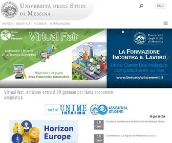 Unime.it(Universita' degli Studi di Messina) Screenshot