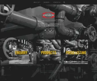 Unimechkl.com(The Global Leader in Industrial Valve) Screenshot