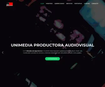 Unimedia.cl(Productora Audiovisual) Screenshot