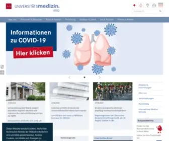 Unimedizin-Mainz.de(Uniklinik ) Screenshot