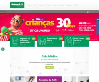 Unimedlimeira.com.br(Unimed Limeira) Screenshot