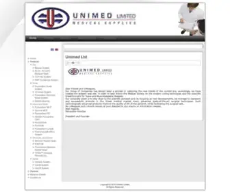 Unimedlimited.gr(Unimed Ltd) Screenshot