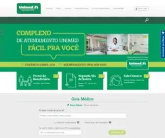 Unimedsm.com.br(Unimed Santa Maria) Screenshot