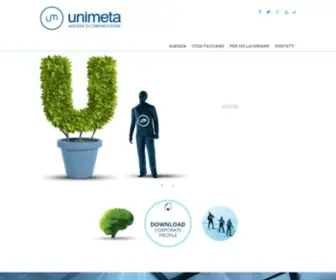 Unimeta.ch(Comunicazione per le aziende) Screenshot