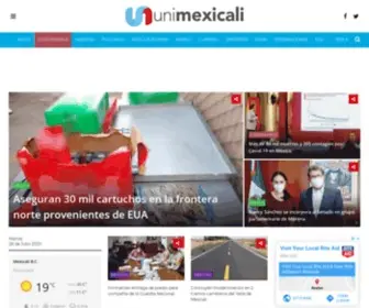 Unimexicali.com(Noticias Tijuana) Screenshot