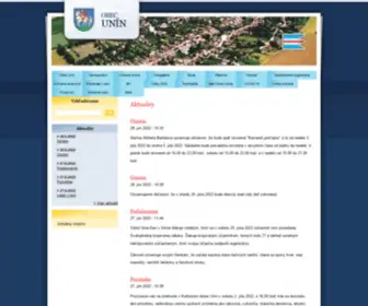 Unin.sk(Obec Unín) Screenshot