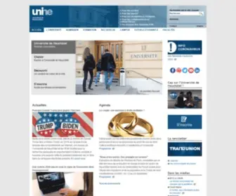 Unine.ch(Université) Screenshot