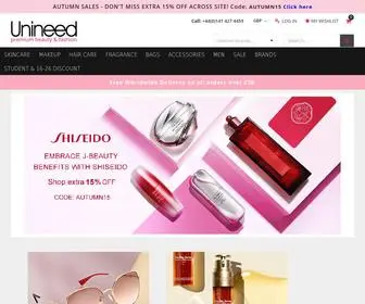 Unineed.com(Luxury Beauty) Screenshot