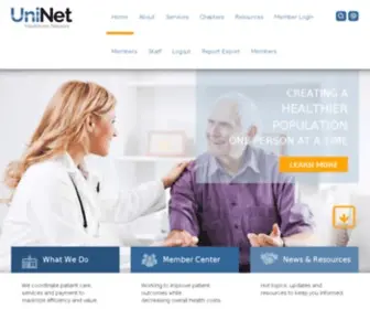 Uninet.com(CH Health Partners) Screenshot