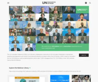 Uninnovation.network(The UN Innovation Network (UNIN)) Screenshot