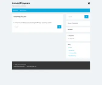Uninstall-SPyware.net(Uninstall SPyware) Screenshot