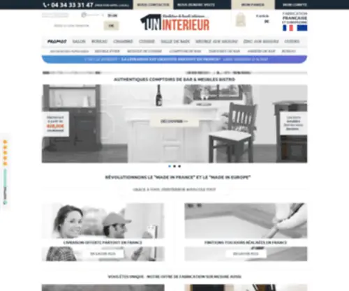 Uninterieur.biz(Meuble en pin massif) Screenshot