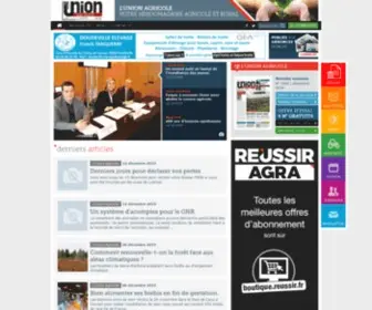 Union-Agricole.fr Screenshot