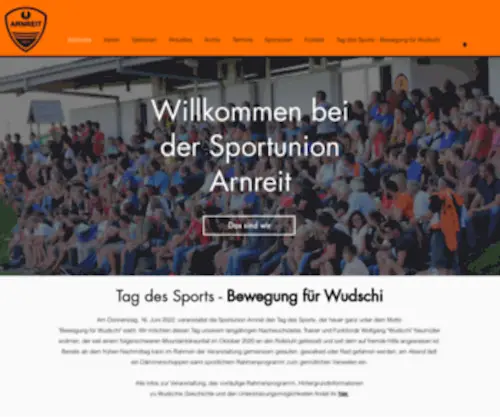 Union-Arnreit.at(Sportunion Arnreit) Screenshot