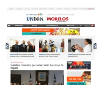 Union-Morelos.mx(UN1ÓN) Screenshot