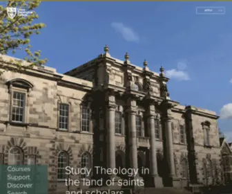 Union.ac.uk(Union Theological College) Screenshot