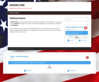 Union.com(PROMOTING UNIFICATION) Screenshot