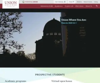 Union.edu(Union College) Screenshot