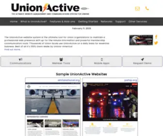 Unionactive.com(Union made) Screenshot