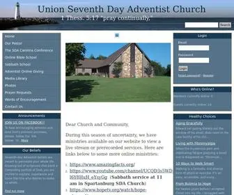 Unionadventist.org(Union Seventh Day Adventist Church) Screenshot