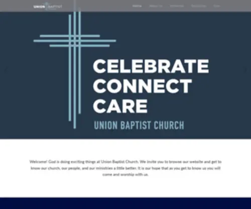 Unionbaptistchurch.org(Union Baptist Church) Screenshot