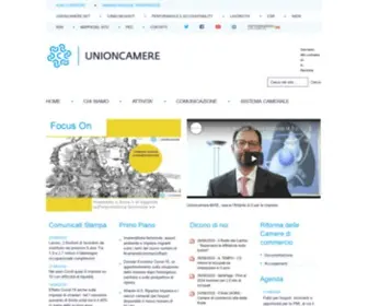 Unioncamere.gov.it(Unioncamere) Screenshot