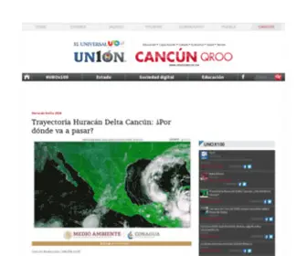 Unioncancun.mx(UN1ÓN) Screenshot