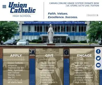 Unioncatholic.org(Union Catholic Regional High School) Screenshot