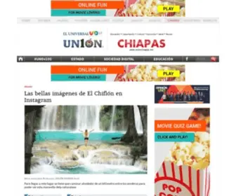 Unionchiapas.mx(UN1ÓN) Screenshot