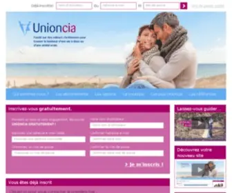 Unioncia.com(Site de rencontre) Screenshot