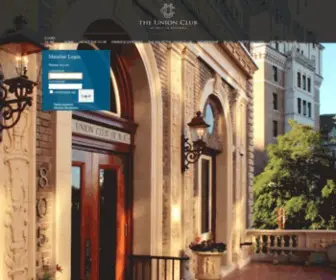 Unionclub.com(Union Club of British Columbia) Screenshot