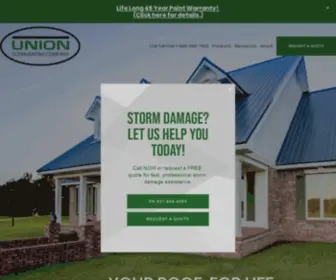 Unioncorrugating.com(Union Corrugating) Screenshot