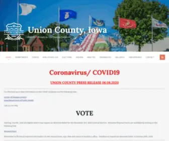 Unioncountyiowa.org(County Officials & Courthouse Services) Screenshot