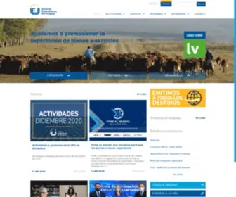 Uniondeexportadores.com(UNIÓN) Screenshot