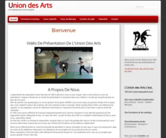 Uniondesarts.net(Uniondesarts) Screenshot