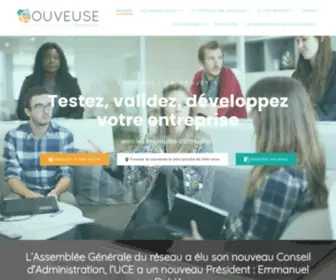 Uniondescouveuses.com(UNION DES COUVEUSES D'ENTREPRISES) Screenshot