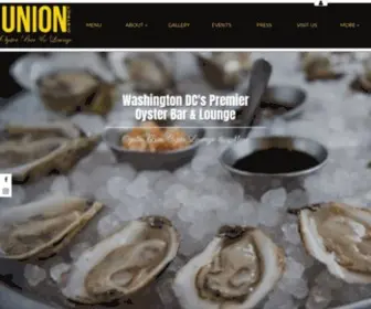 Uniondistrictoysterbarlounge.com(Union District Oyster Bar & Lounge) Screenshot